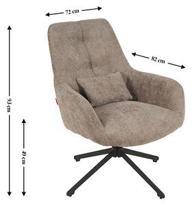 Scaun Living Rotativ LCM0102AS Maro