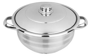 Oala inox cu capac ZLN7246, COCINERA,diametru 22 cm,capacitate 3 L