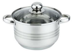 Oala cu capac Floria ZLN4052, Inox, 22 x 14 cm, 4 L