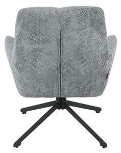 Scaun Living Rotativ LCM0102AS Albastru Deschis