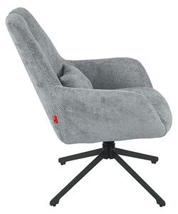 Scaun Living Rotativ LCM0102AS Albastru Deschis