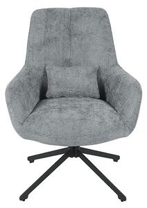 Scaun Living Rotativ LCM0102AS Albastru Deschis