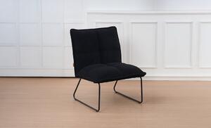 Fotoliu Tapitat LCM0109CF Negru