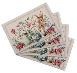 Suporturi de masă din gobelin GARDENIA, set 4 buc