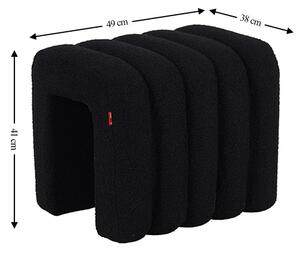 Taburet KJP4177 Negru
