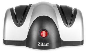 Ascutitor de cutite electric Zilan ZLN2168 Gri, cu doua nivele de ascutire, 40W, usor de curatat