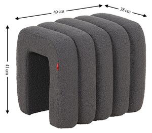 Taburet KJP4177 Gri