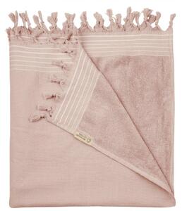 Prosop de plaja WALRA roz 90 x 180 cm, 100% bumbac