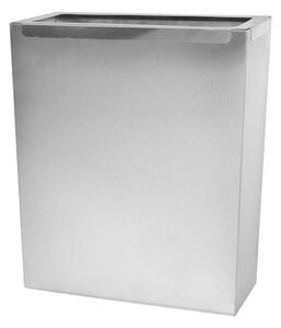 BISK Coșuri de gunoi Erga, coș de gunoi 35 l, oțel inoxidabil, ERG-00390