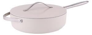 Tigaie inalta cu capac Zilan ZLN0880 din 5 straturi de material, maner inox, 28 cm
