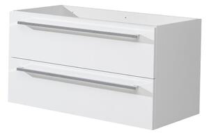 Mereo, Mereo Bino, dulap de baie 100 cm, alb, MER-CN662SN