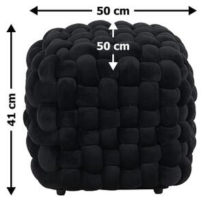 Taburet P031, Negru