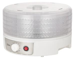 Deshidrator alimente Zilan ZLN2037, Putere 250W, Temperatura maxima 70 C, ALB