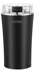 Rasnita de cafea Floria ZLN2396, Putere 350W, Capacitate 250ml, 60g, Lame din otel inoxidabil, Negru