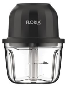 Tocator legume-fructe Floria ZLN2655 Mini Chopper reincarcabil, Capacitate 350 ml, Baterie 1200mAh, Putere 5V 30W