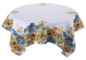 Față de masă centrală cu imprimeu FLOAREA-SOARELUI 85 x 85 cm