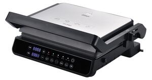 Sandwich maker si Grill Zilan ZLN3942, Digital, Protectie supraincalzire, Placi din aluminiu detasabile, Putere 2000W