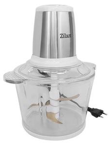 Tocator legume-fructe Zilan ZLN2733 din inox, Vas din sticla capacitate 3L, 2 trepte de viteza + pulse, Putere 500W