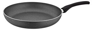 Tigaie aluminiu cu strat granit ZILAN ZLN1952 Maxi - 24cm, maner bachelita, gri