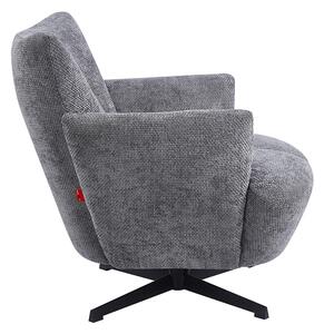 Fotoliu Rotativ KJL6406 Gri Închis