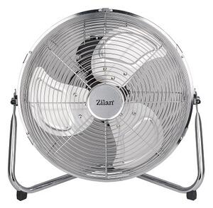 Ventilator de podea retro ZILAN ZLN2348 - 36cm, 50W, 3 viteze, inox cromat