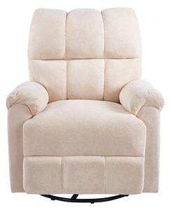 Fotoliu Rotativ cu Recliner KJL6409 Bej