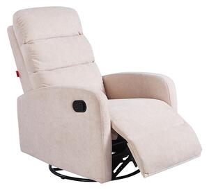 Fotoliu Rotativ cu Recliner KJS5014 Bej