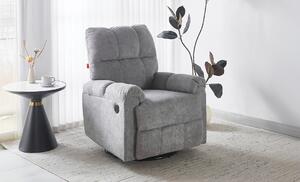 Fotoliu Rotativ cu Recliner KJL6409 Gri