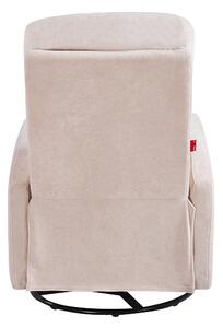 Fotoliu Rotativ cu Recliner KJS5014 Bej