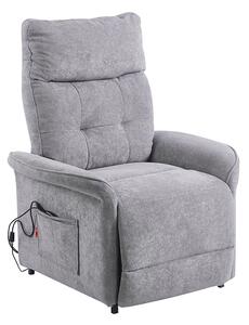 Fotoliu Rotativ cu Recliner Electric și Port Încărcare USB-C KJL6410 Gri