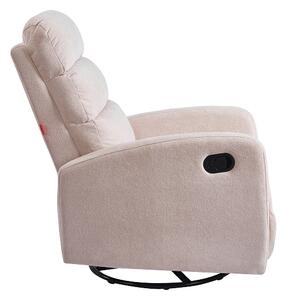 Fotoliu Rotativ cu Recliner KJS5014 Bej