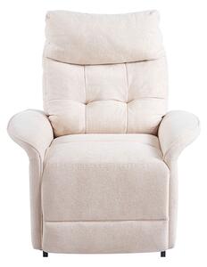 Fotoliu Rotativ cu Recliner Electric și Port Încărcare USB-C KJL6410 Bej