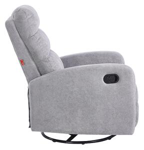 Fotoliu Rotativ cu Recliner KJS5014 Gri
