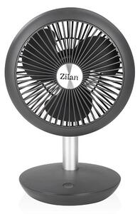 Ventilator de masa reincarcabil USB ZILAN ZLN4000 - 5W, 4 viteze, autonomie 15h