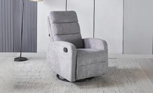 Fotoliu Rotativ cu Recliner KJS5014 Gri