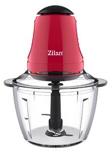 Mini tocator electric ZILAN ZLN5619 - 200W, vas sticla 1L, rosu