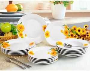 Banquet set farfurii din porţelan SUNNY 18 buc
