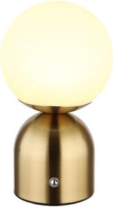Globo Lighting Julsy veioză 1x2.5 W alb-alamă 21006M