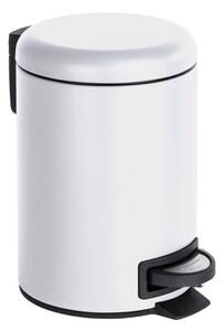 Coș deșeuri Wenko Leman, 3L, alb