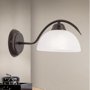 Orion - Lampă de perete RULA 1xE27/40W/230V alb/bronz