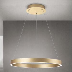 Orion - Lustru LED dimmabil suspendat pe cablu KOLK, LED/60W/230V, 2700/3000/4000K, diam. 60 cm, auriu
