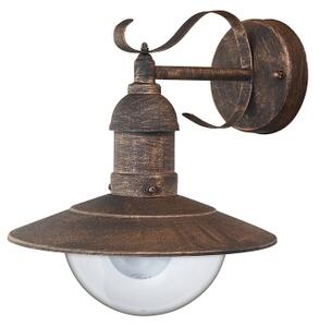 Brilagi - Aplica de perete pentru exterior MOLDE 1xE27/60W/230V IP44 bronz/patină