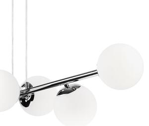 Brilagi - Lustră suspendată pe cablu MALONY, 6 x E14, max. 20W, 230V, crom lucios