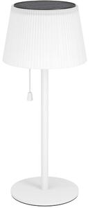 Eglo 901901 - Lampă de masă solară LED Scordiano, 2,3W/3,7V, 1800mAh, IP44, albă