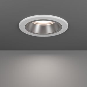 Eglo 902297 - Corp de iluminat încastrat LED pentru baie YEBRA, dimmabil, 4,8W/230V, IP44, alb/auriu