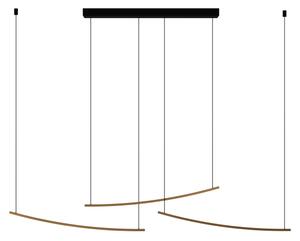 Eglo 902167 - VILLEGGI suspensie LED dimmabilă pe cablu LED/22W/230V 2700/4000/6500K auriu