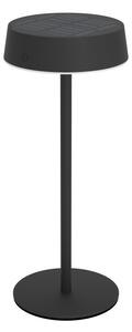 Eglo 75876-LED SIMERI lampă de birou solară reîncărcabilă, dimabilă LED/3W/5V 1800mAh IP44 negru