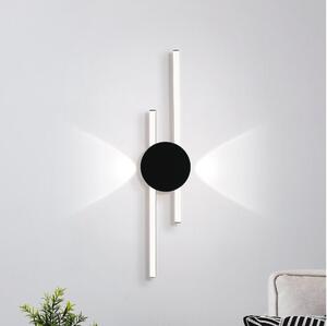 Eglo 902123 - Aplică LED de perete VENTICELLO, LED 20W/230V + LED 0,91W, neagră