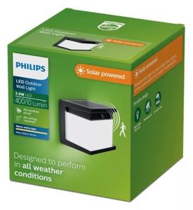 Philips - Aplica solară de perete LED cu senzor DIARA LED/3,8W/3,7V 800 mAh IP44