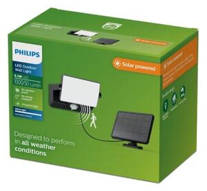 Philips - Proiector LED solar de perete cu senzor FYNS LED/8,2W/3,7V 2600 mAh IP44